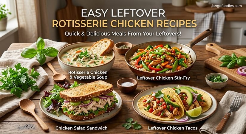Easy Leftover Rotisserie Chicken Recipes: Quick, Delicious, and Budget-Friendly Meals