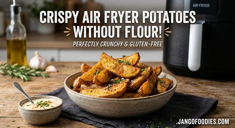 Crispy Air Fryer Potatoes Without Flour – Easy, Golden, and Crunchy