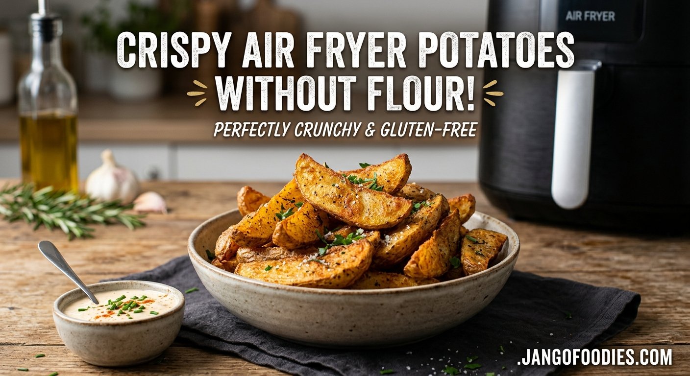 Crispy Air Fryer Potatoes Without Flour – Easy, Golden, and Crunchy