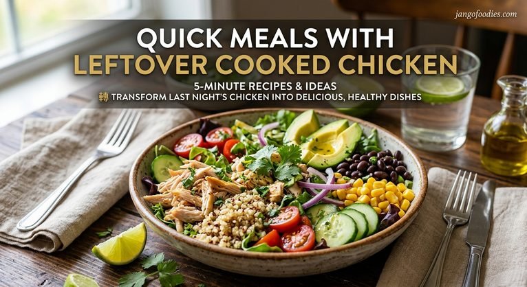 Quick Meals with Leftover Cooked Chicken: Easy, Delicious, and Budget-Friendly Ideas