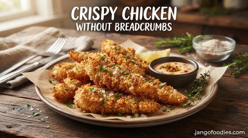 Crispy Chicken Without Breadcrumbs – Easy, Golden, and Crunchy Homemade Recipe