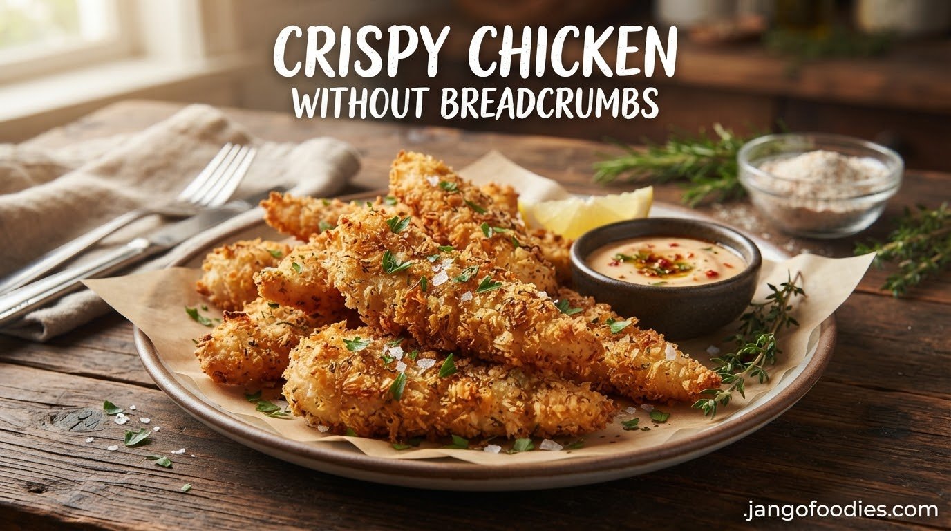 Crispy Chicken Without Breadcrumbs – Easy, Golden, and Crunchy Homemade Recipe