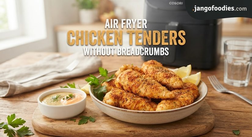 Air Fryer Chicken Tenders Without Breadcrumbs – Crispy, Juicy, and Easy Recipe